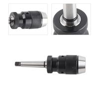PORTABROCA DE TORNO SIN LLAVE DE APRIETE AUTOMÁTICO SÓLIDO 1-16MM CAPACIDAD 45 ACERO MT2-JT3 EJE CÓNICO