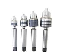 Portabrocas 1 pieza MT1 MT2 MT3 MT4 B10 B12 B16 B18 0.6-6/1-10/1-13/3-16/5-20 Morse vástago cónico portabrocas eje torno CNC máquina de soporte de madera para máquina de grabado de herramientas de