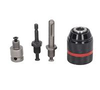 Portabrocas Autoajustable 1/2-20UNF |3 bielas para taladros eléctricos manuales |Carcasa metálica de alta fricción para herramientas motorizadas/taller/proyectos de bricolaje