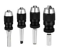 Portabrocas autoajustable B10 B12 B16 B18 B22 for MT1 MT2 MT3 MT4 C20 R8 - Acero 20CrMnTi de alta precisión(MTA2-B16 (1-16mm))