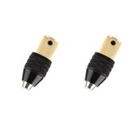 Portabrocas Autoajustable en Miniatura de 2 Uds, Abrazadera de Broca de Metal de 0,3 a 3,4mm, Diseño Antideslizante, para Herramientas Rotativas