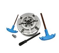Portabrocas autocentrante KP96 de 4 mordazas for torno de madera, carpintería de alta precisión, rosca de 4 pulgadas y 100MM, sujeción M33 * 3,5 de 8-60MM