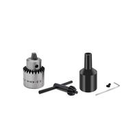 Portabrocas de 0,6-6mm, 0,3-4mm, 1,5-10mm, adaptador JT0 B10 B12, biela de 4/5/6/8/10/12mm, manga de eje, acoplamiento de acero y cobre, 1 Uds. (Color : JT0 chuck and 8mm)