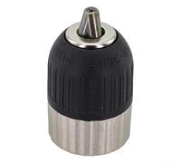 Portabrocas de 213 mm, adaptador de autobloqueo sin llave 3/8 24UNF, conexión roscada compatible con controladores y ajuste de pinza autoajustable