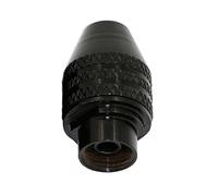 Portabrocas de 3 mandíbulas - 0,5-3,2 mm sin llave - Adaptador universal de cambio rápido de bits convertidor de cola larga M8x0,75 mm