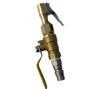 Portabrocas de aire con clip, portabrocas de aire de bloqueo rápido con válvula, adaptador de compresor de aire para SUV, coche deportivo, camiones, motocicletas, coches agrícolas