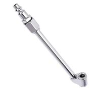 Portabrocas de aire de 1/4 pulgadas, resistente, doble para cabezal para inflador, medidor de aire