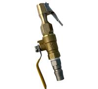 Portabrocas de aire de bloqueo, portabrocas inflador de neumáticos, función de desinflado rápido de flujo de aire eficiente, accesorio de compresor, para coche, motocicleta, vehículo agrícola, camión