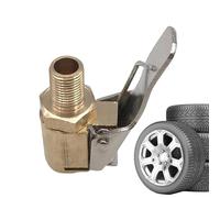 Portabrocas de aire, portabrocas de aire de latón, portabrocas multifuncional, portabrocas inflador de neumáticos de bloqueo resistente con clip