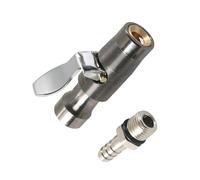 Portabrocas de aire profesional con bloqueo FNPT de 1/4 pulgadas con dos mandíbulas para infladores de neumáticos, aplicación en tienda, sin fugas, portabrocas de aire resistente