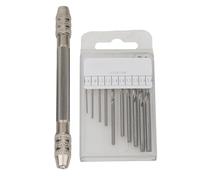 Portabrocas de alambre para fabricación de joyas y reparación de relojes, tornillo de banco ajustable de 0,3 a 3,2 mm con construcción de metal, para agarre de precisión, diseño compacto (B)