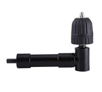 Portabrocas de ángulo recto de 90 grados, vástago de 8 mm, herramienta de extensión de taladro eléctrico