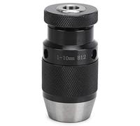 Portabrocas de apriete automático, portabrocas de bloqueo automático de carburo de 1-10 mm B12, piezas de torno CNC, para máquinas taladradoras, fresadoras, tornos