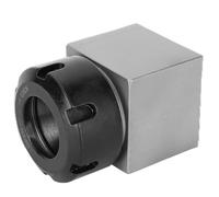 Portabrocas de Bloque de Pinza ER32, Piezas Largas Verticales de Pie, Mecanizado con Herramienta de Acero Endurecido para Máquina de Grabado del Torno (Garosasac5t1pu27-02)