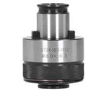 Portabrocas de cambio rápido para fresado CNC, herramienta de roscado de tipo torsión de alta precisión con vástago M10 ISO24, compatible con máquinas de taladrado y fresado