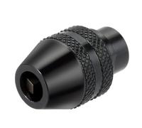 Portabrocas de Cierre Rápido de 0,8 a 3,2 mm Cabezal Mini Taladro Compatible con Dremel Adaptador