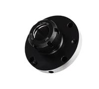 Portabrocas de cuatro ejes con brida ER16 ER20 ER25 ER32 ER40 for herramientas de torno CNC - 45 mm, 80 mm, 100 mm, alta fuerza de sujeción(Er16-45mm)