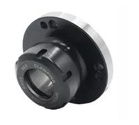 Portabrocas de cuatro ejes con brida Serie ER - Accesorio de herramienta de torno CNC for mecanizado de precisión, acero al carbono(ER50-D100 (7 Holes))