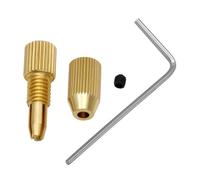 Portabrocas de latón de 0,8 mm a 1,5 mm, herramienta de perforación para herramienta rotativa y taladro en miniatura