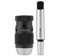 Portabrocas de Liberación Rápida M3-B18, 0-16mm, Acero 45#, Autoapriete sin Llave para Torno y Herramienta Eléctrica