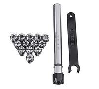 Portabrocas de mandril de vástago recto C12-ER11M-100L con 7 Uds. ER11 1-7mm mandril de manguito cónico con resorte for herramienta de fresado de espuma CNC