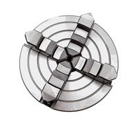 Portabrocas de metal de 5 pulgadas K72-125, portabrocas CNC independiente de cuatro mordazas de 125 mm, accesorios for plataforma de perforación de torno