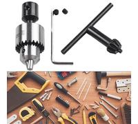 Portabrocas de motor JT0 que ofrece una compatibilidad mejorada con diferentes tamaños de conector de tu elección de taladros y equipos de mecanizado de hasta 48 mm de tamaño de eje (5 mm)