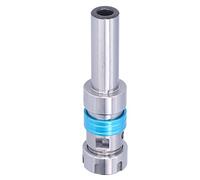 Portabrocas de pinza Herramienta de roscado flotante Varilla de extensión Vástago recto Mango redondo para roscado de torno CNC Hecho de acero 20CrMrTi Mandril adaptador ER25 (GS-TER25UM-D25)