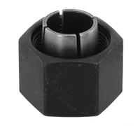 Portabrocas de repuesto y tuerca de pinza para enrutadores DW6214 DW616 2610906283 2610906287 32628603 compatible con DW616M/D/PK DW616P/S/SK DW618 serie de enrutadores (12 mm)