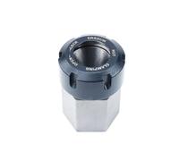 Portabrocas de resorte de acero, bloque de pinza duro cuadrado/hexagonal ER32 ER25 ER40 for máquina de corte de torno CNC(Hex Type,ER32)