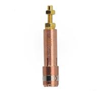 Portabrocas de soldadura para soplete de descarga de condensador, cobre, varios modelos, 43 05 mm de longitud (M8)