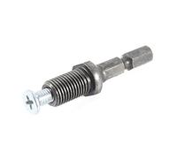 Portabrocas de Taladro Eléctrico, Adaptador de Vástago Hexagonal, Rosca 3/8-24UNF con Tornillo para Profesionales