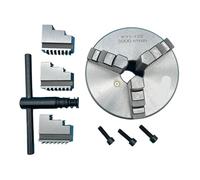 Portabrocas de torno autocentrante de 3 mordazas de 125 mm K11-125 - Portabrocas de desplazamiento manual for carpintería y metalurgia
