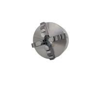 Portabrocas de torno autocentrante de 4 mordazas, 125 mm, gran diámetro, 38 mm, for mini torno WM210V, diseño duradero de acero endurecido