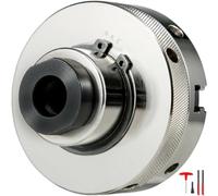 Portabrocas de torno autocentrante de 4 mordazas, adaptador Universal y llave de tornillo for fresado de carpintería, sujeción de amoladora de perforación (Color : 4inch Set 1)