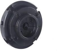 Portabrocas de torno autocentrante de 4 pulgadas y 100 mm con M33x3.5, 1"x8TPI, M18x2.5 - Portabrocas de torneado de metal de 4 mordazas for carpintería(M18x2.5mm)