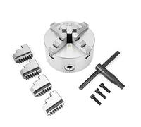 Portabrocas de torno de 12,7 cm SANOU K12-125 de 4 mordazas autocentrante de 125 mm de diámetro