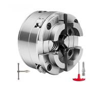 Portabrocas de torno de 2,75 pulgadas y 3,75 pulgadas con tornillo de llave for fresadora de torno de Metal y madera, rosca autocentrante de 1 pulgada x 8TPI (Color : 3.75-inch)