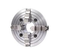 Portabrocas de torno de 4 mordazas, portabrocas independiente de 250 mm, funcionamiento manual, ideal para trabajos y mecanizado precisos de metal, construcción duradera para máquinas de torno