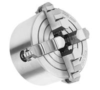 Portabrocas de Torno de 4 Pulgadas, K72-100, 4 Mordazas, Torno de Metal Reversible Independiente, Accesorios para Máquina de Torneado