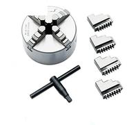 Portabrocas de torno de K01-50, biela de tres mandíbulas M14 x 1 for K01-50/63/80/100, Mini herramientas de torno de madera y Metal autocentradas Apoyo a actividades de alta precisión(M14-15mm)