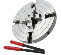 Portabrocas de torno de madera, 15.24 cm, 4 mandíbulas, mandriles de torno autocentrantes para torneado de madera, 4 mandíbulas para torno de madera, 1 rosca 8TPI, portabrocas de torno de 4 mandíbulas