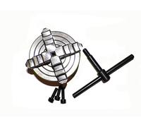 Portabrocas de torno independiente de 4 mandíbulas de 3 pulgadas (7.6 cm)