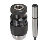 Portabrocas de torno sin llave autoajustable MT2-B16 eje Live Center 1-16 mm