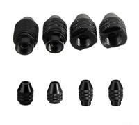 Portabrocas de tres mandíbulas de cambio rápido 0 33 4 mm diseñado para herramientas M7 y M8x0 75 (M7 x 0,75 mm corto)