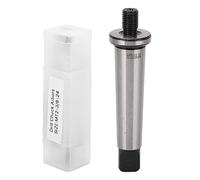 Portabrocas Eje MT2 Vástago a 3/8 pulg. Adaptador de cono Morse endurecido con rosca 24 para fresadora de torno Tratamiento de ennegrecimiento de acero al manganeso