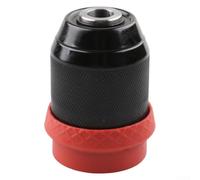 Portabrocas eléctrico de 6,35 mm de liberación rápida recargable adecuado para taladros con cable e inalámbricos para cambios rápidos de brocas en proyectos de bricolaje en el hogar y jardín (a)