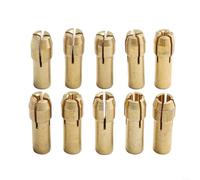 Portabrocas en miniatura avanzados, paquete de diez adaptadores de latón fiables para maximizar el potencial de tu herramienta (4,8 mm)