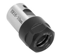 Portabrocas ER16 de alta precisión para fresadoras y tornos, compatible con brocas de hasta 10 mm, bloque de sujeción de eje de husillo con de pinza premium, 40 mm de longitud.