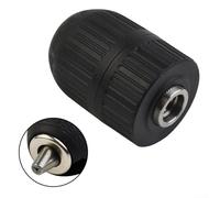 Portabrocas fácilmente ajustable de 13 mm sin llave que permite cambiar sin problemas entre diferentes brocas en cuestión de segundos